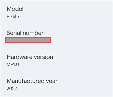 How to Find Your Android Device's Serial Number .